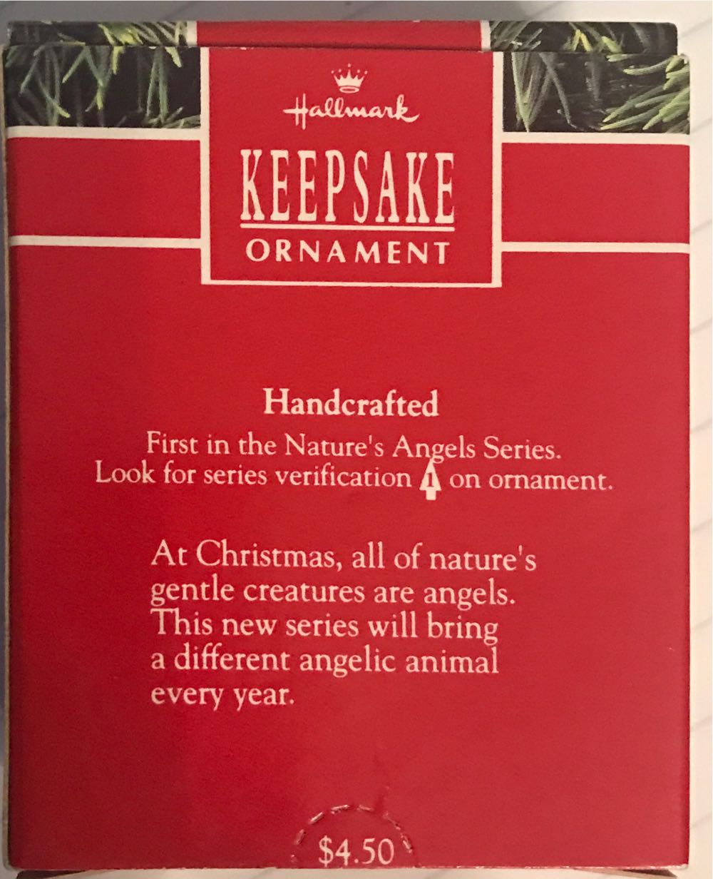 MO - NA#1 - Bunny - Miniature Nature’s Angels Series (Miniatures) ornament collectible [Barcode 070000027659] - Main Image 3