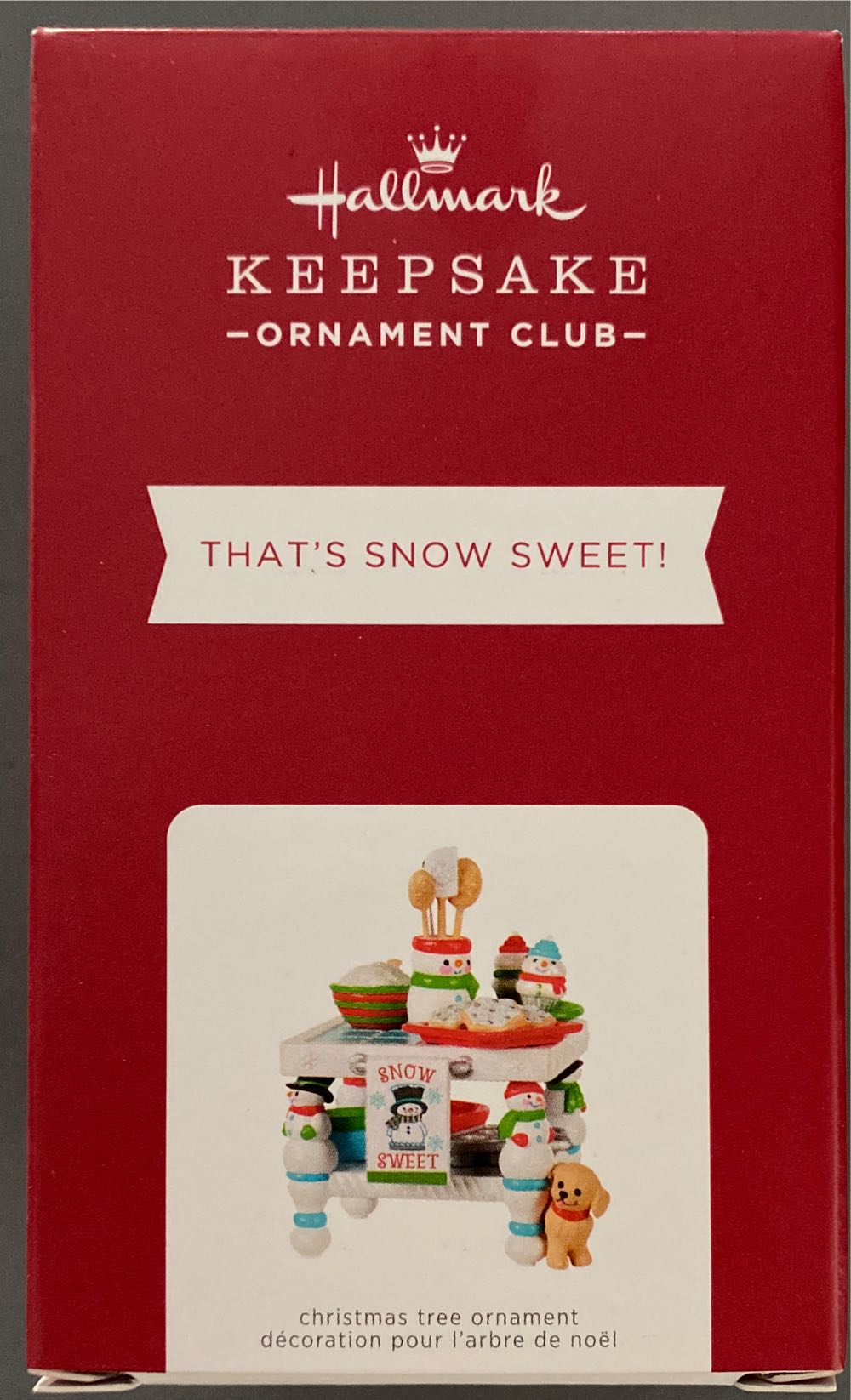 Thats Snow Sweet! 2021 - KOC Member Exclusive (Kitchen) ornament collectible - Main Image 2