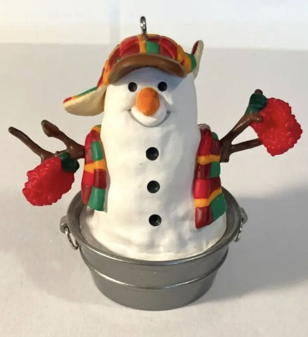Snowman Playful Snowman - Snowman (Snowman) ornament collectible [Barcode 015012493207] - Main Image 3