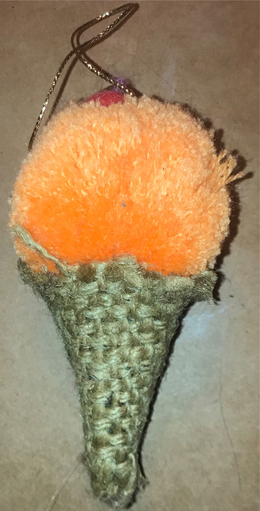 Ice Cream Cone  ornament collectible - Main Image 1