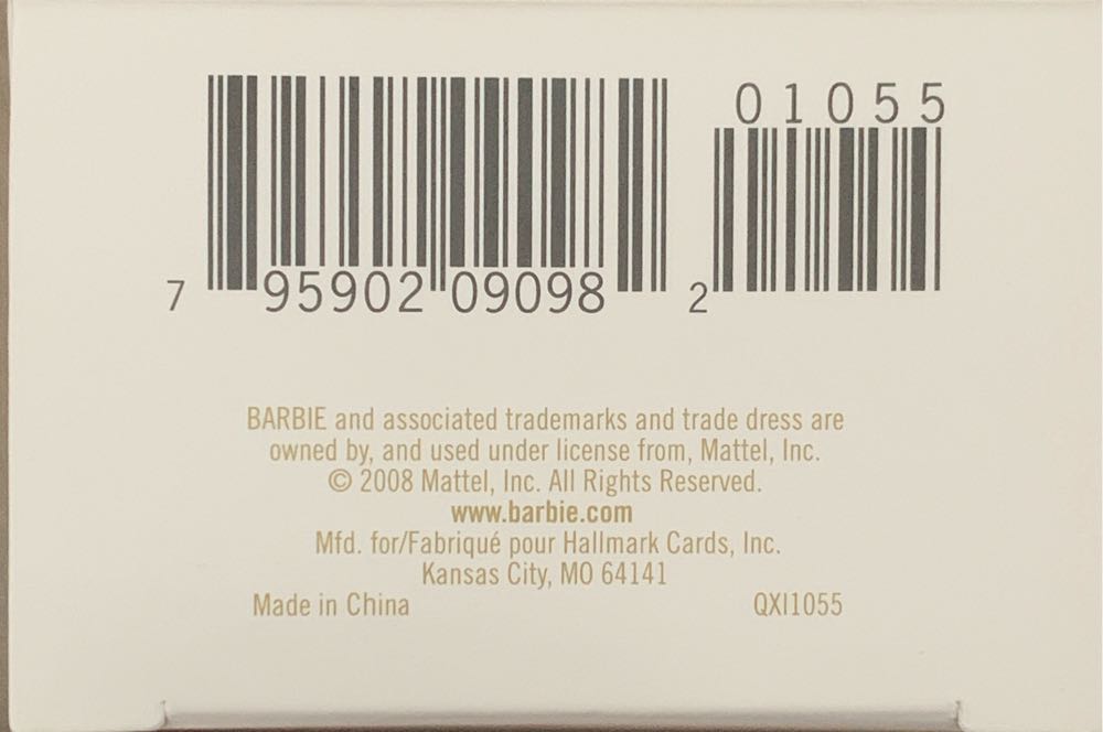 Barbie:  Barbie Ballerina Hallmark Ornament - Barbie (Barbie) ornament collectible [Barcode 795902090982] - Main Image 3