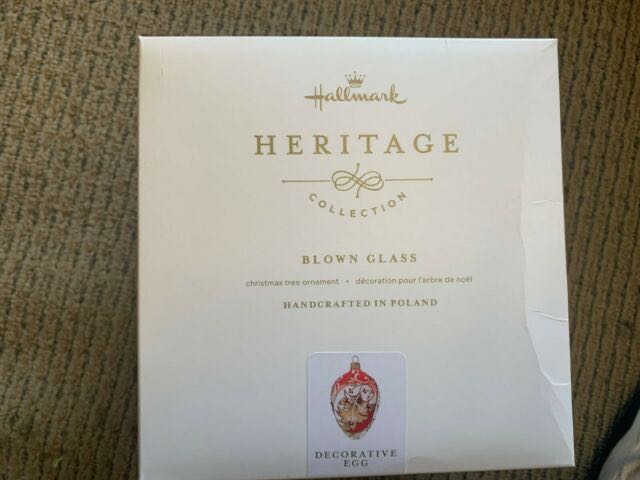 Decorative Egg - Heritage Collection ornament collectible [Barcode 763795324026] - Main Image 2