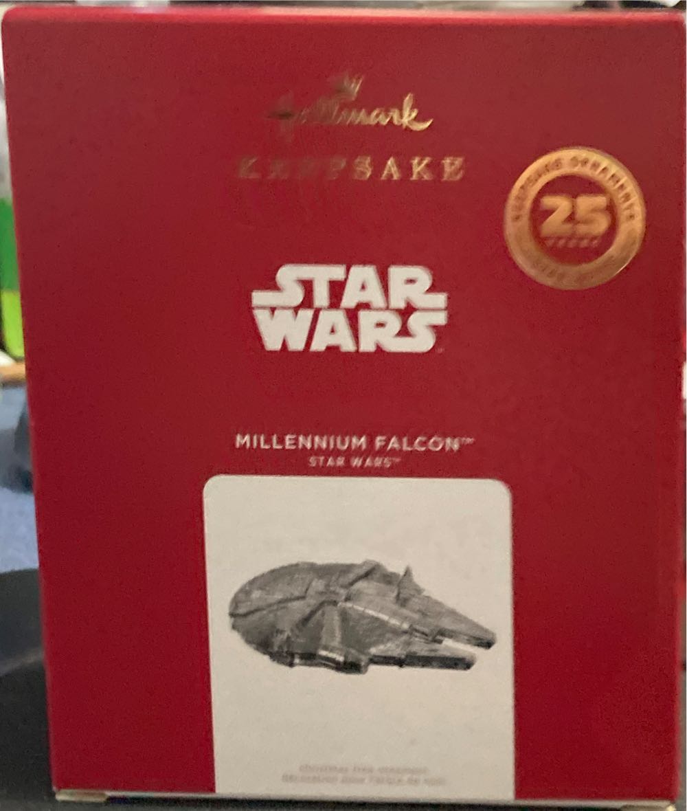 Millennium Falcon 25 Years - Star Wars (Star Wars) ornament collectible [Barcode 763795702879] - Main Image 2