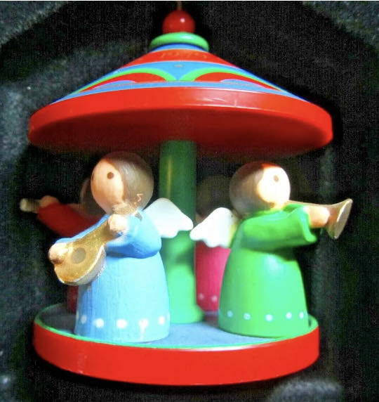 Christmas Carousel Dated Ornament Twirl-About Motion Angels - Twirl-about (Tree Trimmer Collection) ornament collectible - Main Image 3