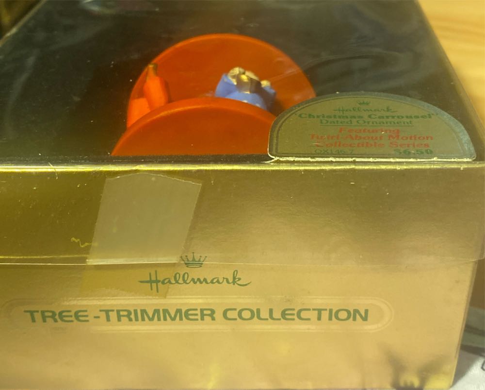 Christmas Carousel Dated Ornament Twirl-About Motion Angels - Twirl-about (Tree Trimmer Collection) ornament collectible - Main Image 4