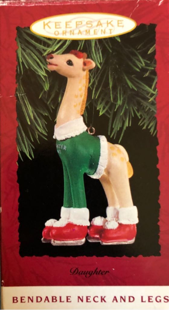 Daughter Giraffe  (Hallmark Keepsake) ornament collectible [Barcode 015012028669] - Main Image 1
