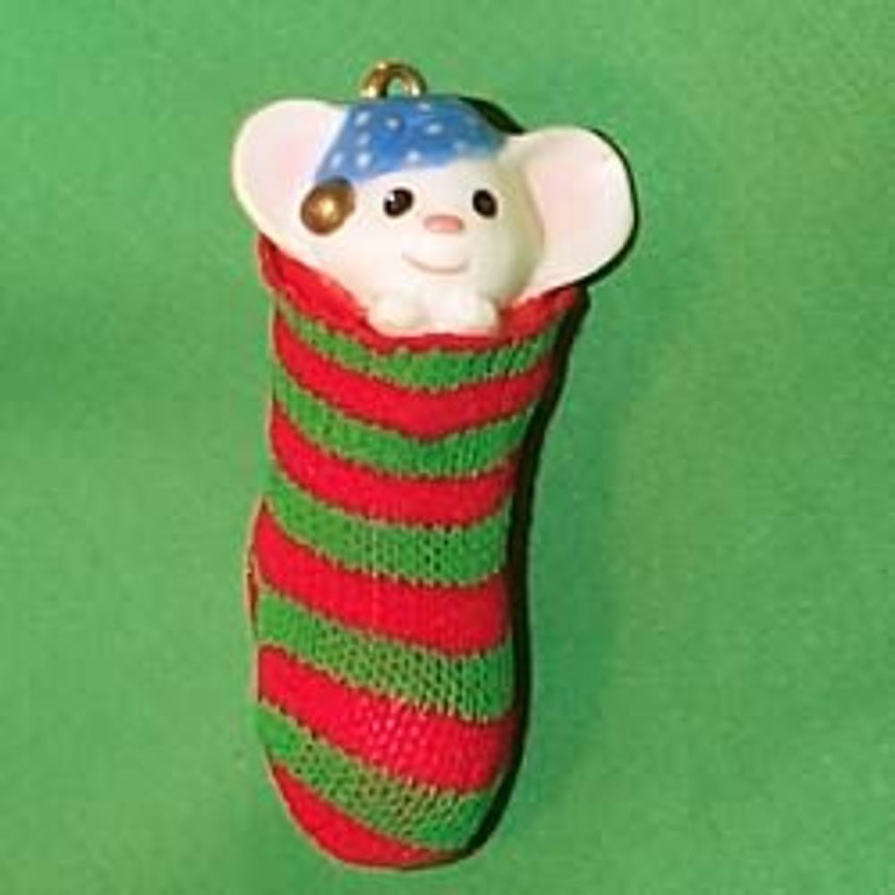 The Stocking Mouse  (Mice) ornament collectible - Main Image 2