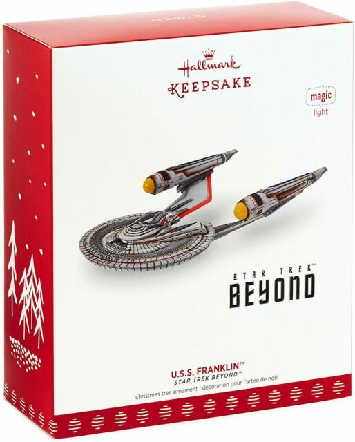 2017 U.S.S. Franklin NX-326 - Star Trek: Beyond (Star Trek) ornament collectible - Main Image 2