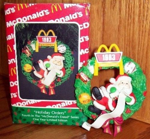 McDonalds Holiday Orders - Food ornament collectible [Barcode 045544122771] - Main Image 2