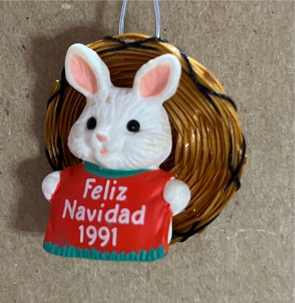 Miniature Feliz Navidad 1991 - Feliz Navidad (Mexico) ornament collectible [Barcode 070000027673] - Main Image 3