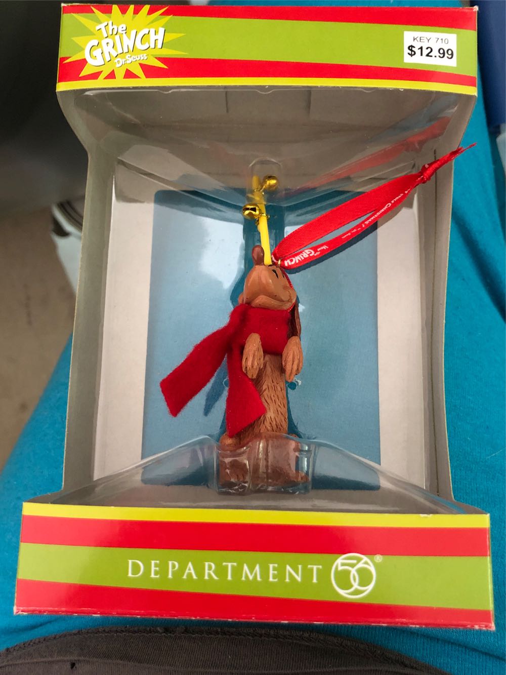 The Grinch (pup)  ornament collectible [Barcode 045544979405] - Main Image 1