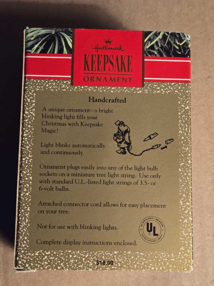 Holiday Flash  (Elf) ornament collectible [Barcode 070000027536] - Main Image 2