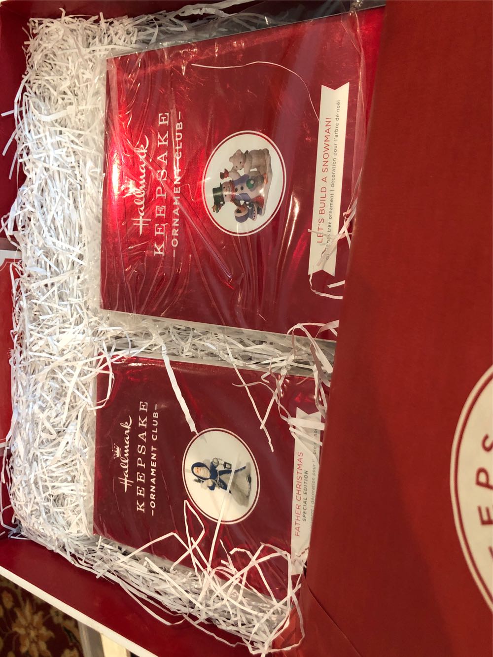 Keepsake Ornament Club Box With Ornaments And All Accessories  ornament collectible - Main Image 3