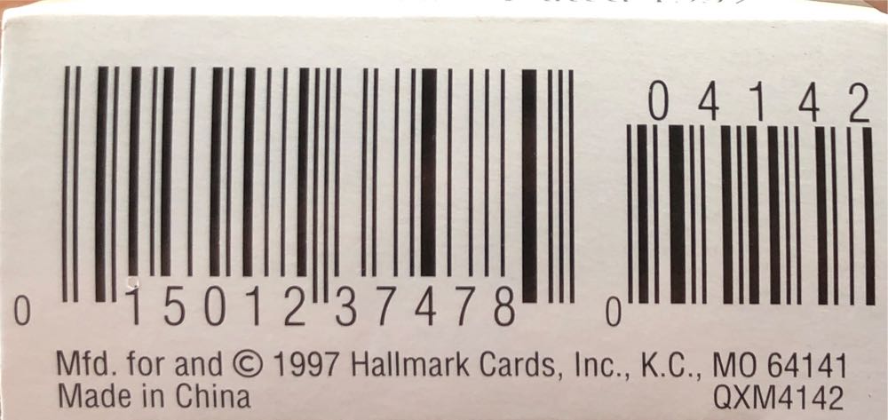Alice In Wonderland- White Rabbit - Alice In Wonderland (Hallmark Keepsake Collectors Series) ornament collectible [Barcode 015012374780] - Main Image 4