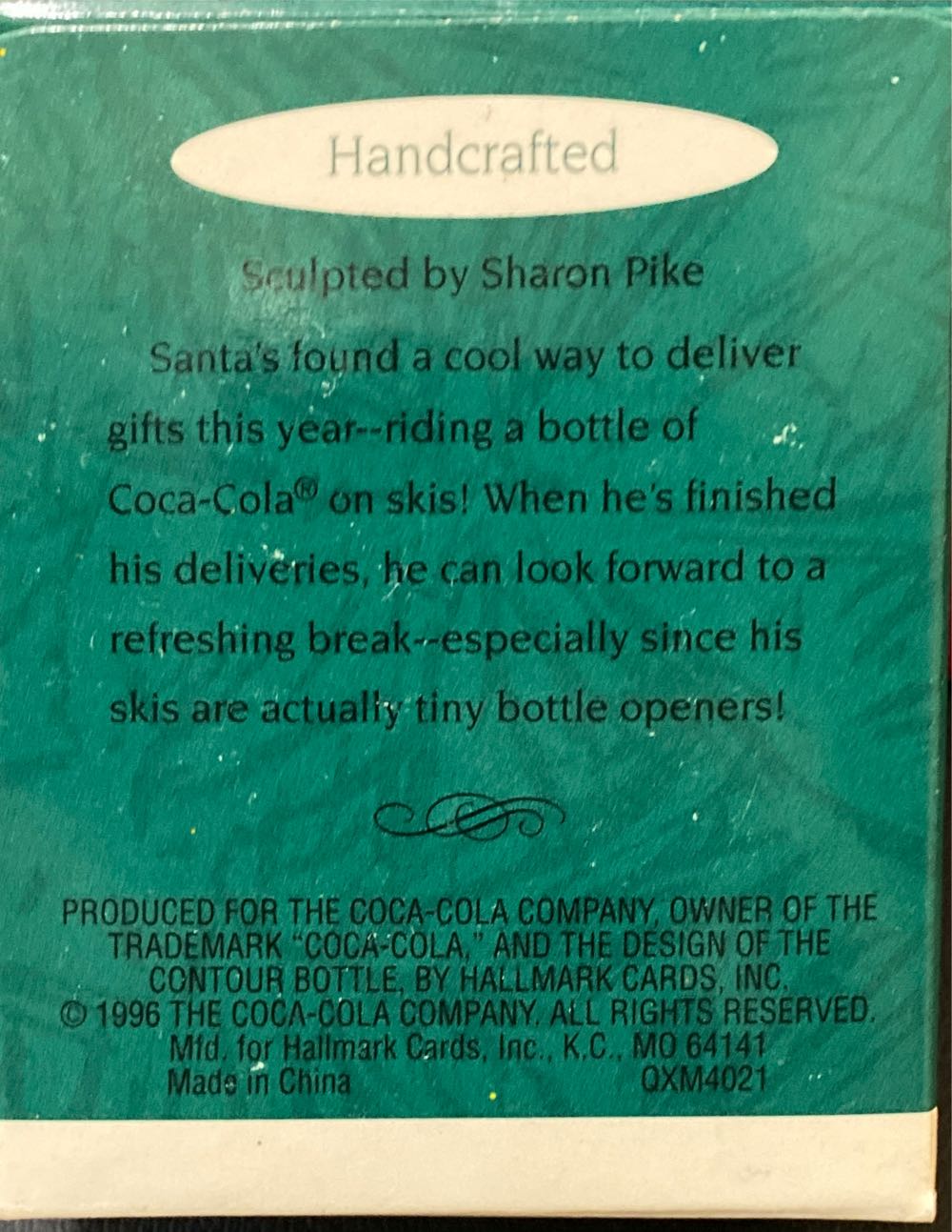 Cool Delivery - Minis (Miniature) ornament collectible [Barcode 015012285154] - Main Image 2