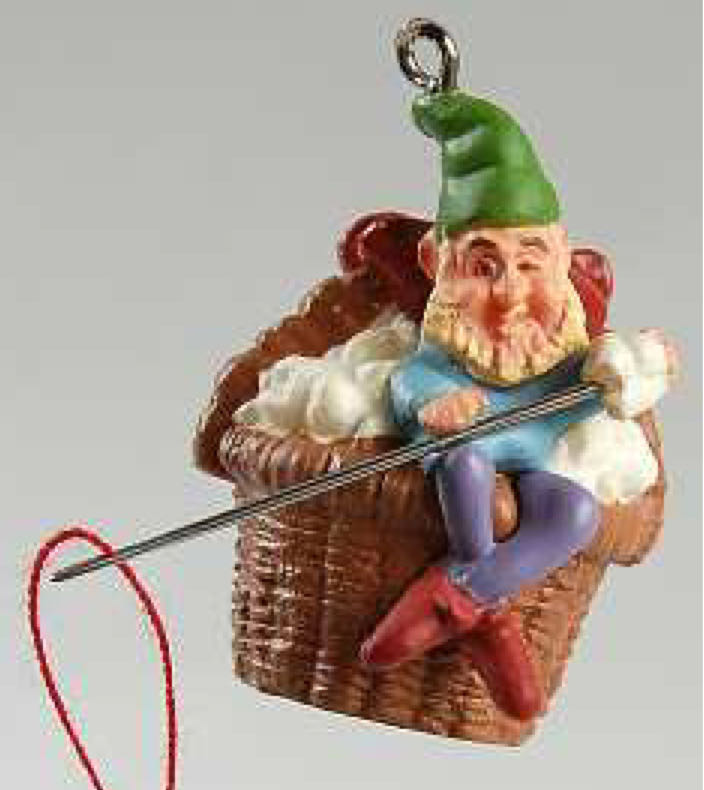 Corny Elf - Elf (Elf, Popcorn, Food, Mini) ornament collectible [Barcode 015012107791] - Main Image 2