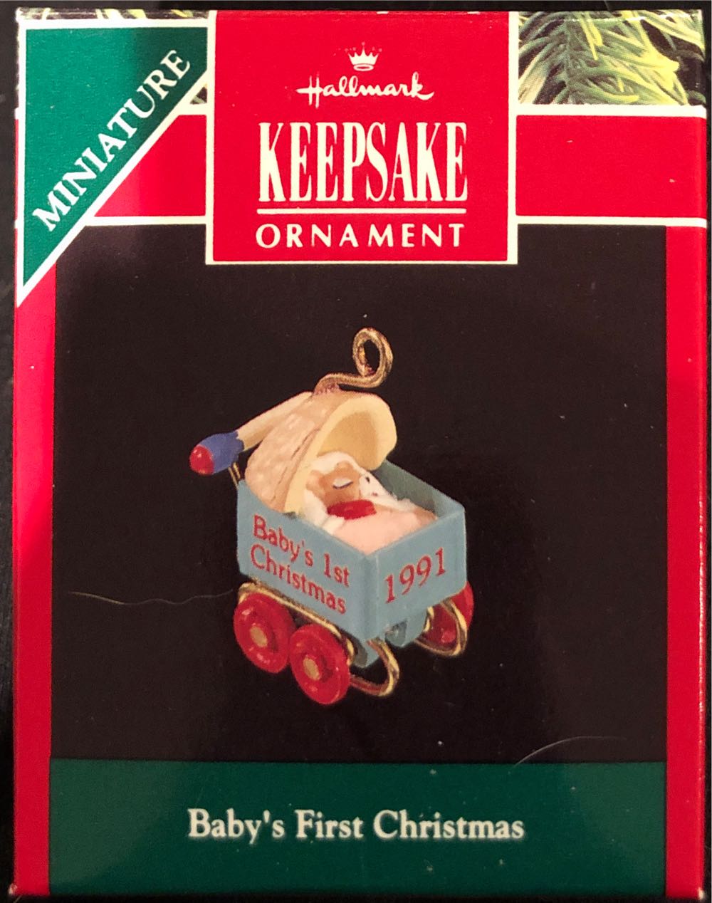 Hallmark Peanuts Snoopy Woodstock Flat Metal Enameled Christmas