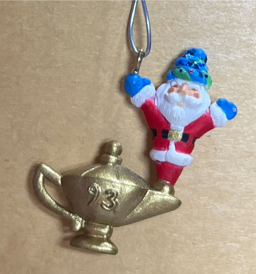 Miniature I Dream Of Santa - Miniature (Santa) ornament collectible [Barcode 015012030945] - Main Image 3