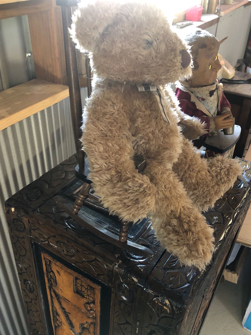 Bear In A Chair  ornament collectible - Main Image 1