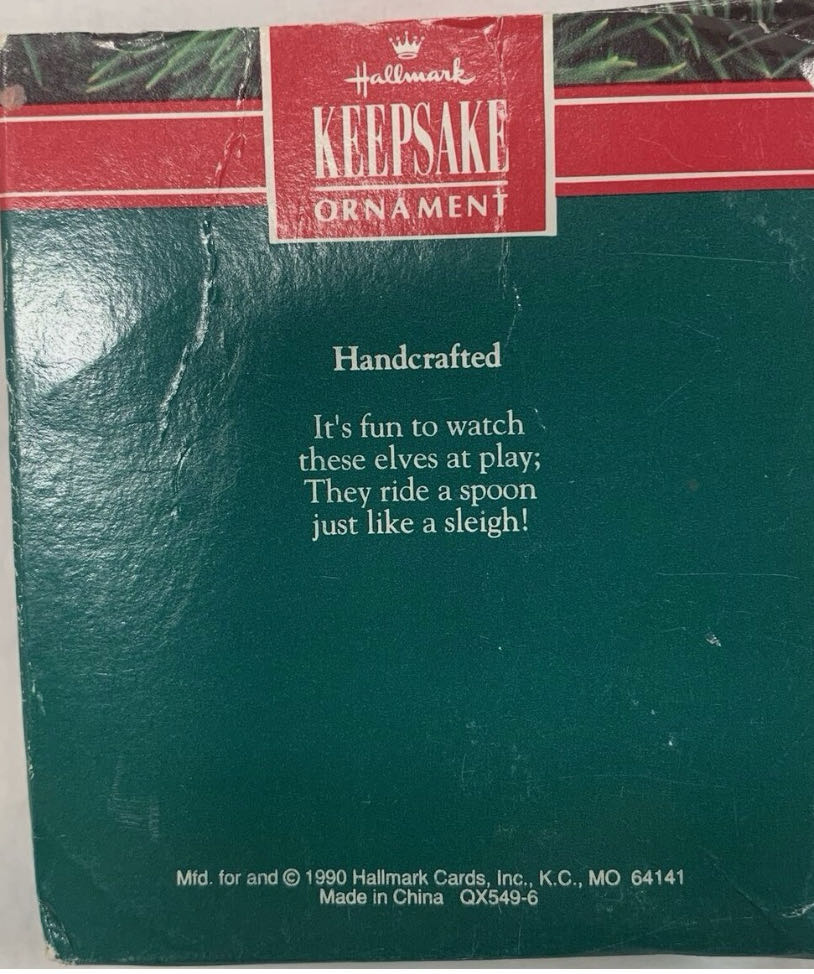 Spoon Rider - Elves (Elves Food) ornament collectible [Barcode 070000027451] - Main Image 4