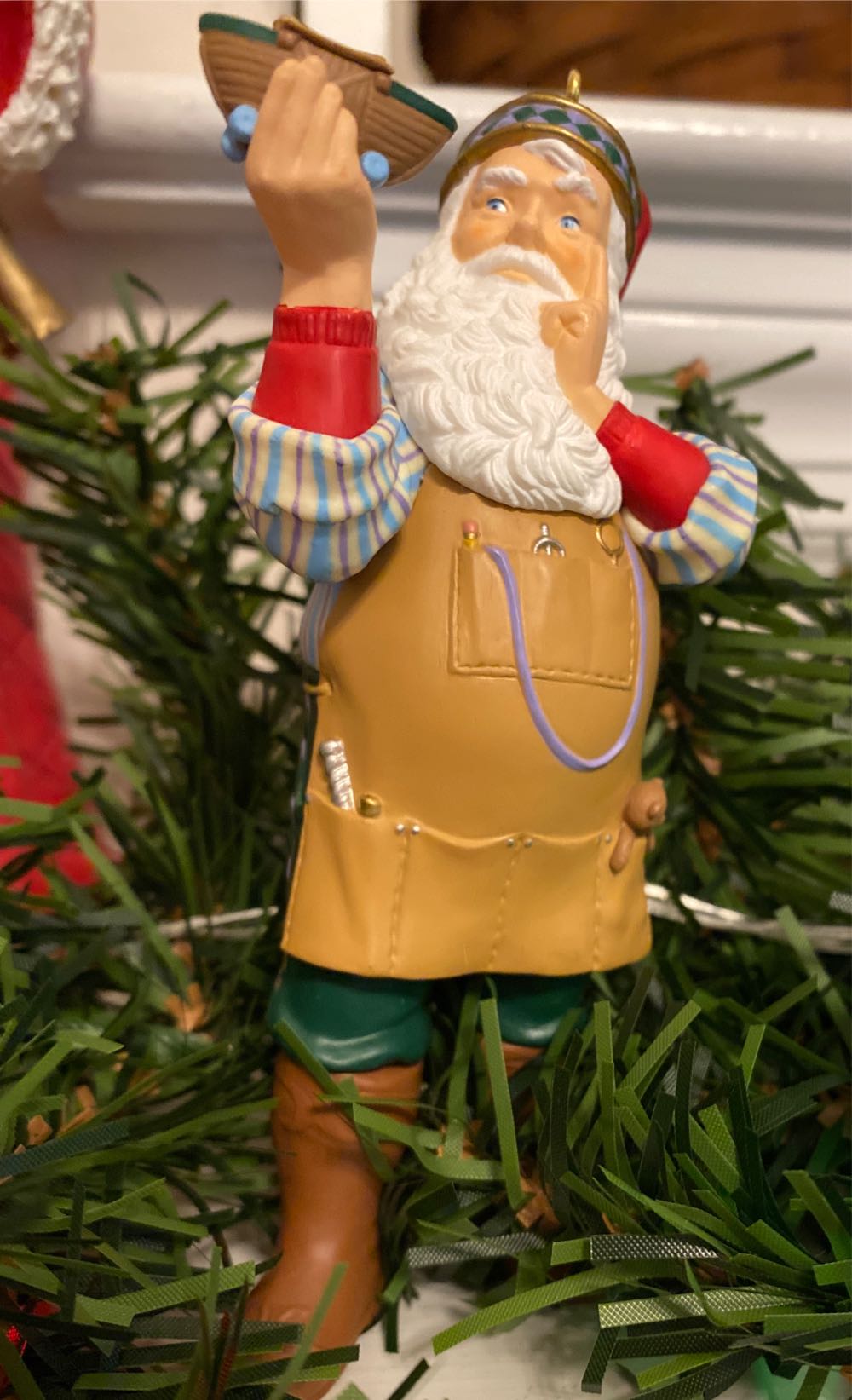 Toy Shop Santa  (Santa) ornament collectible - Main Image 2