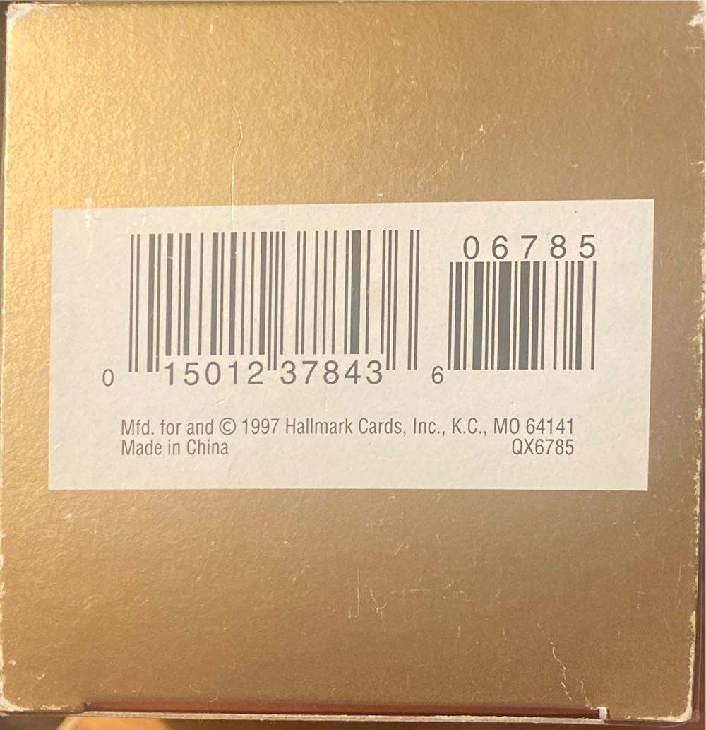 Santa’s Merry Path - Folk Art Americana Collection (Santa) ornament collectible [Barcode 015012378436] - Main Image 4