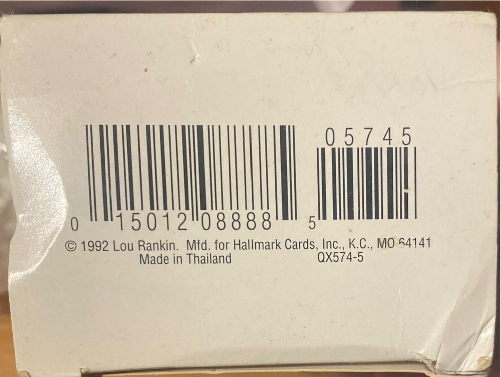 Lou Rankin Polar Bear - Lou Rankin (Polar Bear) ornament collectible [Barcode 015012088885] - Main Image 3