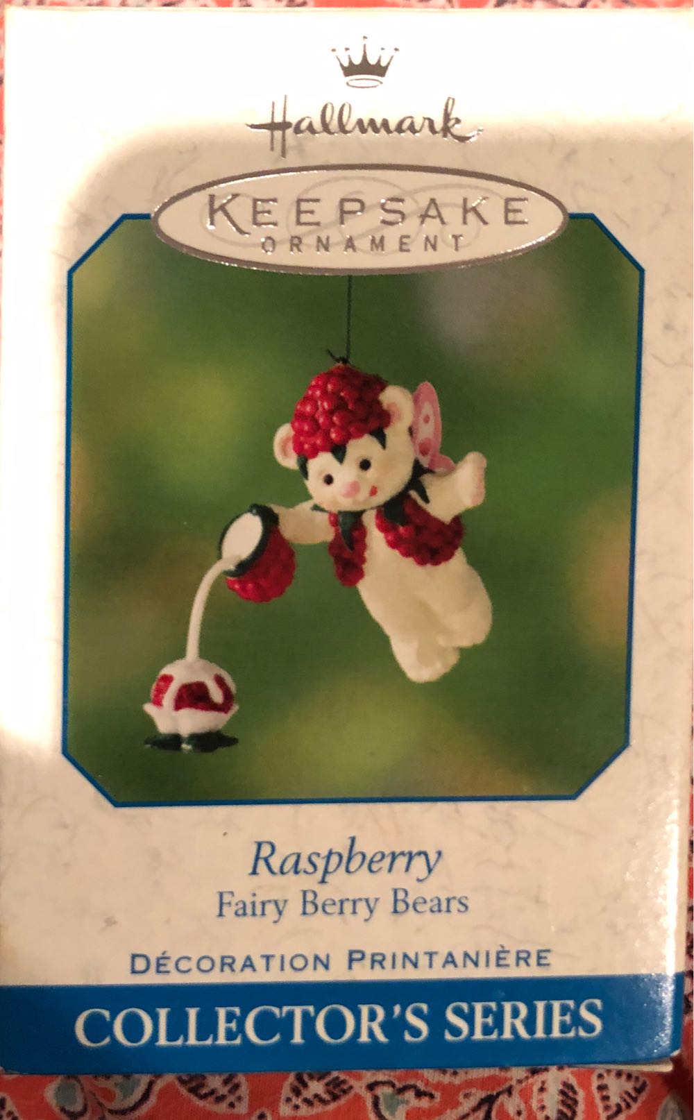 Raspberry Fairy Berry Bears  ornament collectible [Barcode 015012580600] - Main Image 2