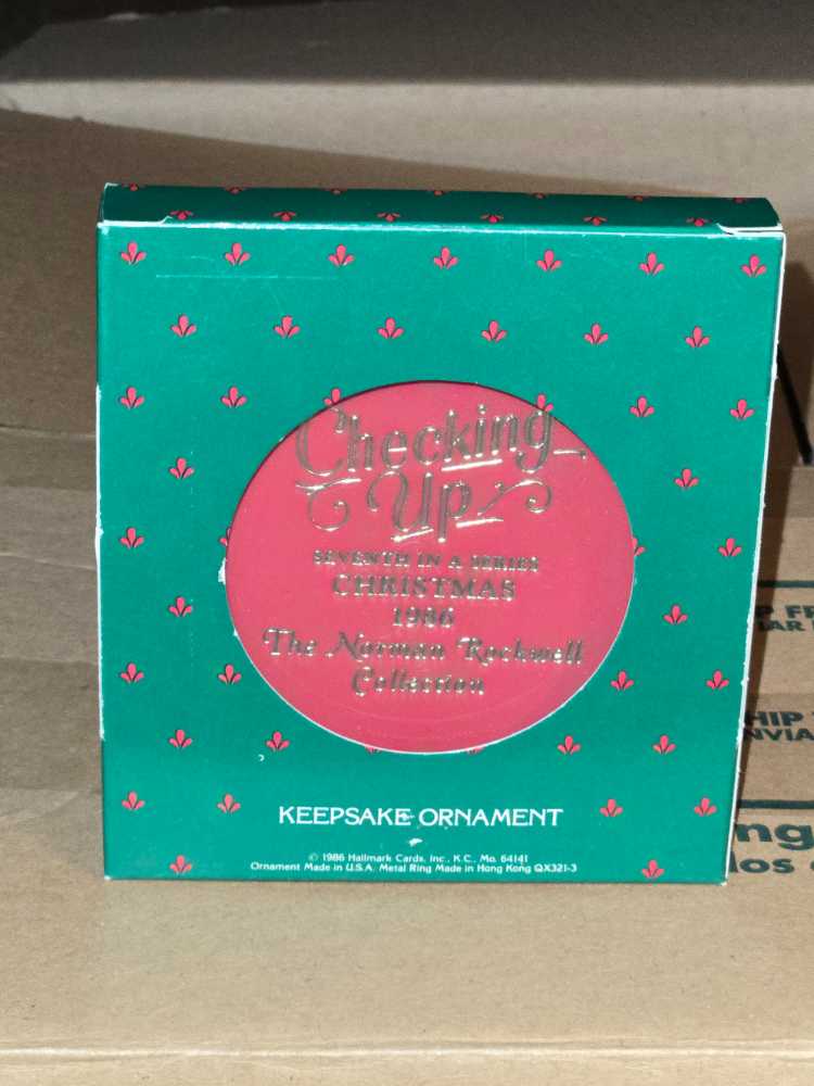 Norman Rockwell Cameo 1986 - Norman Rockwell - Cameo Keepsake ornament collectible - Main Image 3
