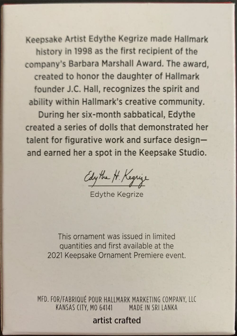 Lady Evening Grosbeak - The Beauty Of Birds (The Beauty Of Birds) ornament collectible [Barcode 763795667765] - Main Image 3