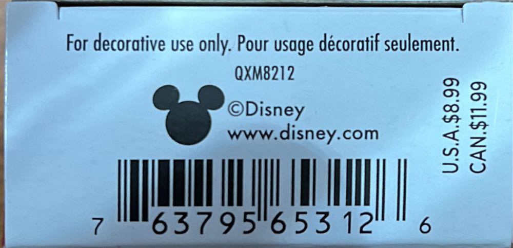 Merry Lil’ Mickey - Miniature (Disney) ornament collectible [Barcode 763795653126] - Main Image 4