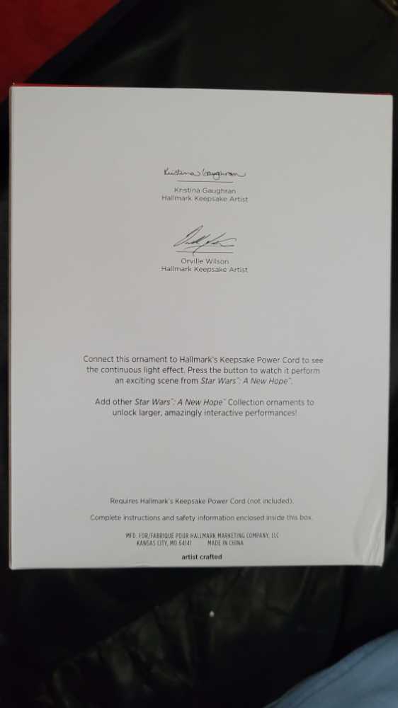 Star Wars 2021 Obi-Wan Kenobi - Star Wars Storyteller Collection (Star Wars: A New Hope) ornament collectible [Barcode 763795698936] - Main Image 3