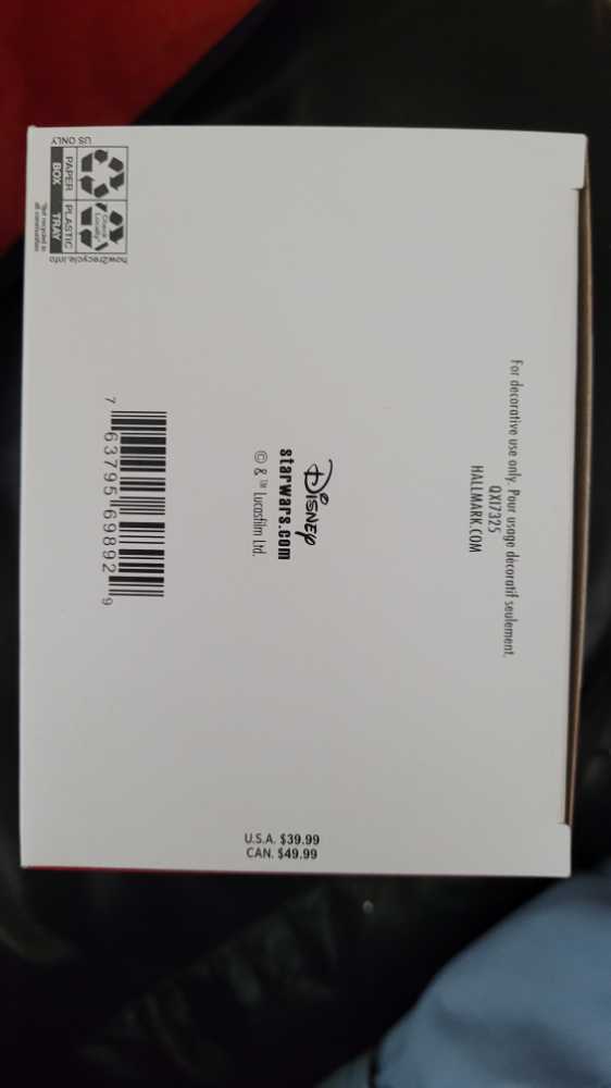 Luke Skywalker - Star Wars (Star Wars) ornament collectible [Barcode 763795698929] - Main Image 4