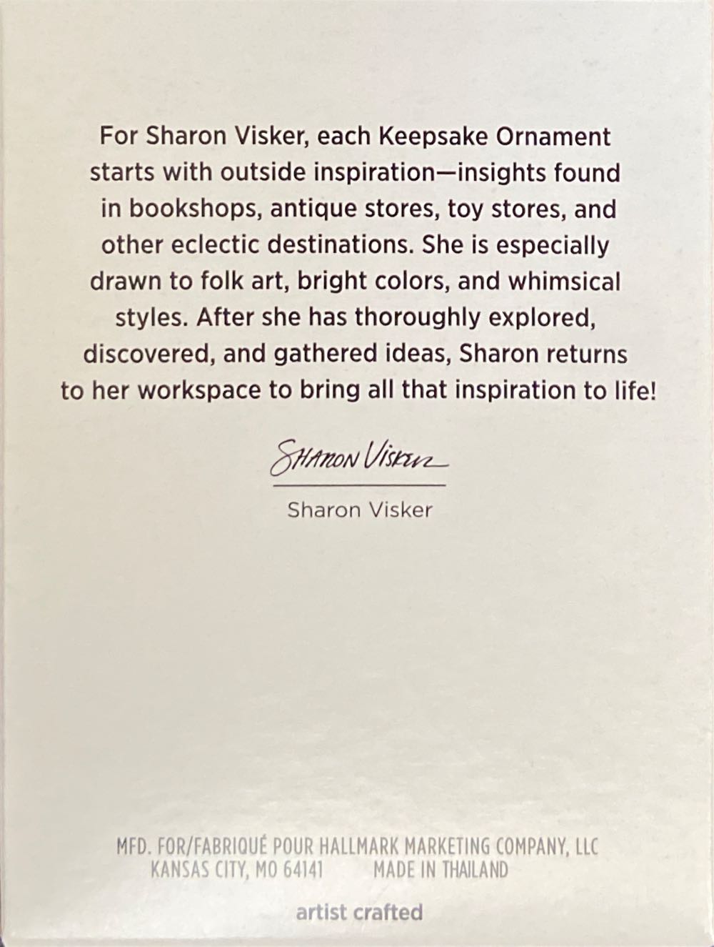 Season’s Treatings #13 - Season’s Treatings (Baking) ornament collectible [Barcode 763795658817] - Main Image 3