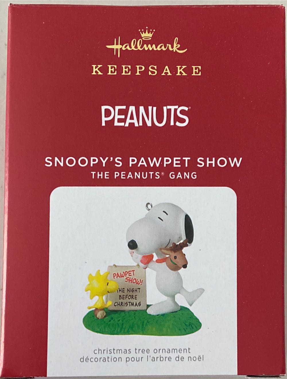 Snoopy’s Pawpet Show - The Peanuts Gang (The Peanuts Gang) ornament collectible [Barcode 763795672417] - Main Image 2