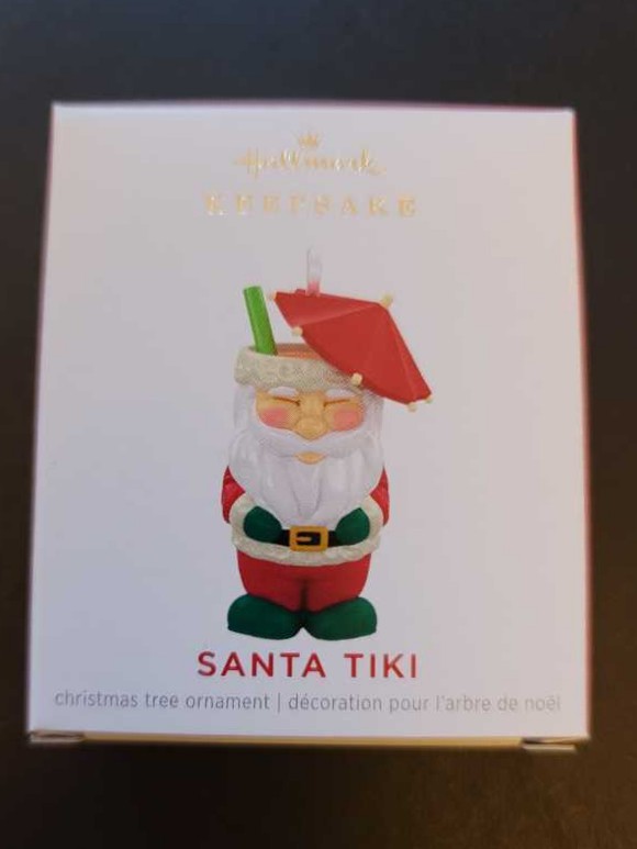 Santa Tiki - Drinks (Miniature) ornament collectible [Barcode 763795680429] - Main Image 2