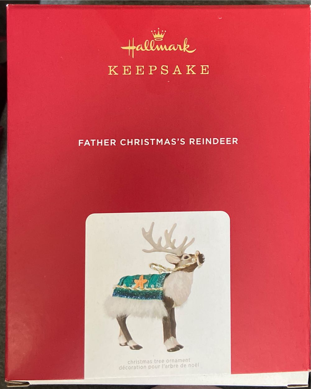 Father Christmas’s Reindeer - Father Christmas Reindeer (Reindeer) ornament collectible [Barcode 763795669516] - Main Image 2