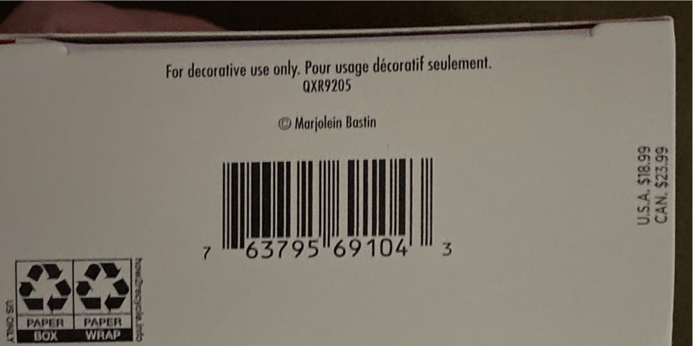 Christmas Cardinals - Nature’s Sketchbook (Marjolein Bastin) ornament collectible [Barcode 763795691043] - Main Image 4