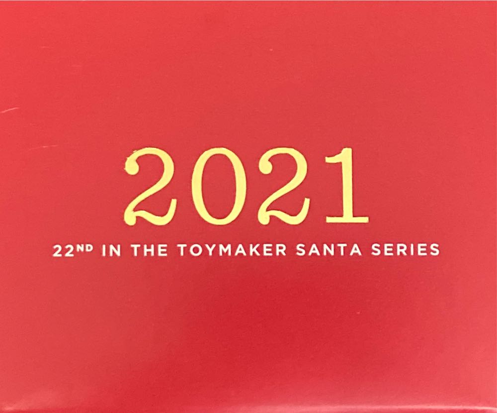 Toymaker Santa #22 (2021) - Toy Maker Santa (Santa) ornament collectible [Barcode 763795653232] - Main Image 4