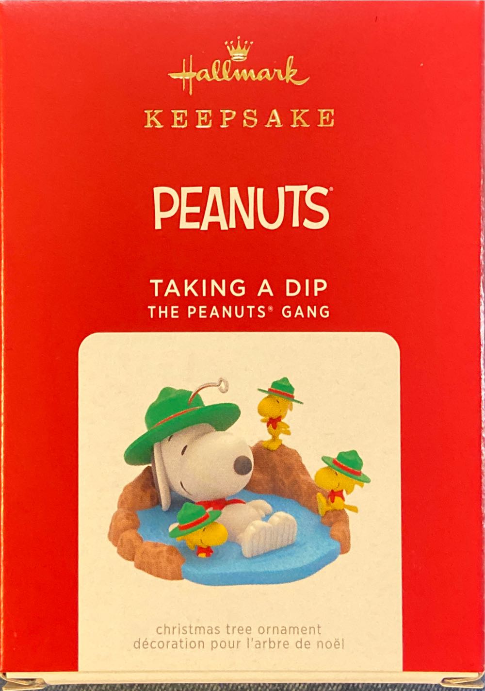 Taking A Dip. - Snoopy And The Beagle Scouts (The Peanuts Gang) ornament collectible [Barcode 763795672400] - Main Image 2