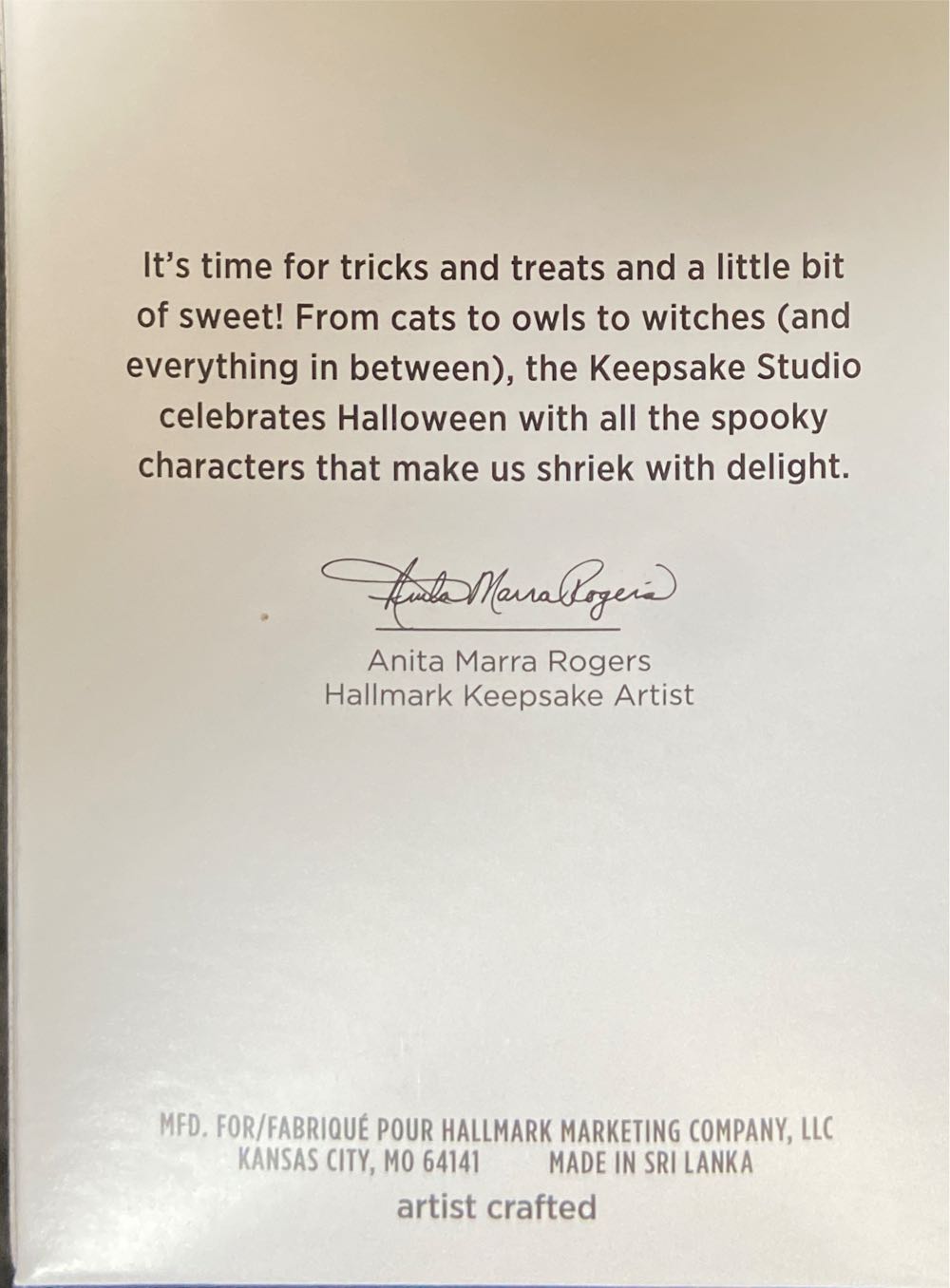 Happy Halloween! - 9th In Series - Halloween (Halloween) ornament collectible [Barcode 763795700516] - Main Image 3