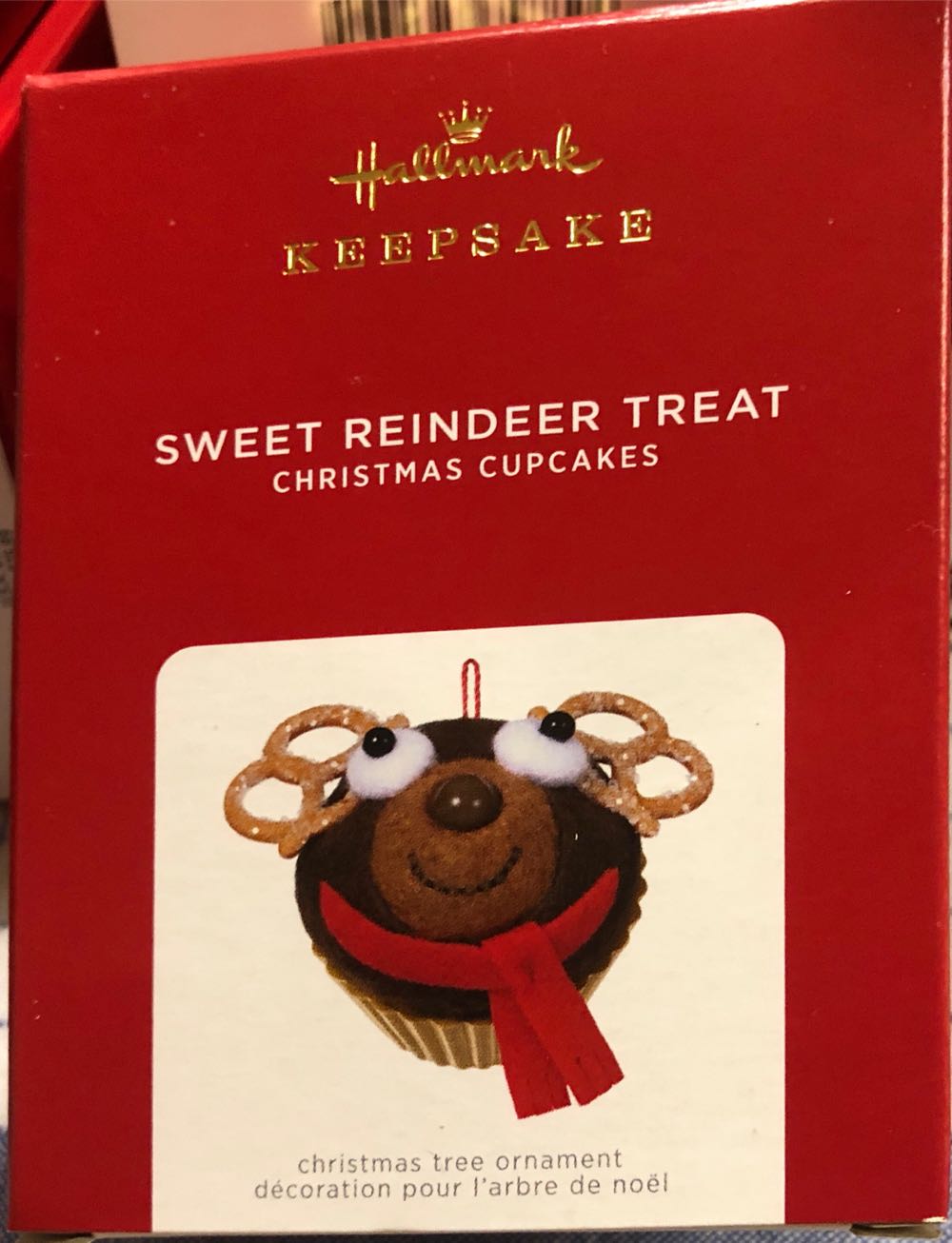 Christmas Cupcakes 2021 Sweet Reindeer Treat Limited Edition - Christmas Cupcakes (Reindeer, Sweets) ornament collectible [Barcode 763795694310] - Main Image 2