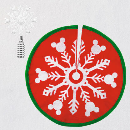 Mickey Tree Topper & Skirt - Miniature Disney (Disney) ornament collectible [Barcode 763795653164] - Main Image 3