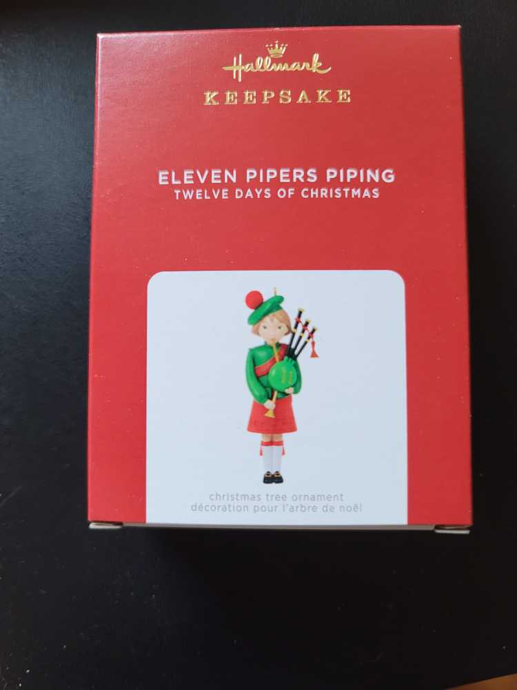 12 Days Of Christmas: #11/Eleven Pipers Piping - The Twelve Days of Christmas (12 Days Of Christmas) ornament collectible [Barcode 763795672288] - Main Image 2