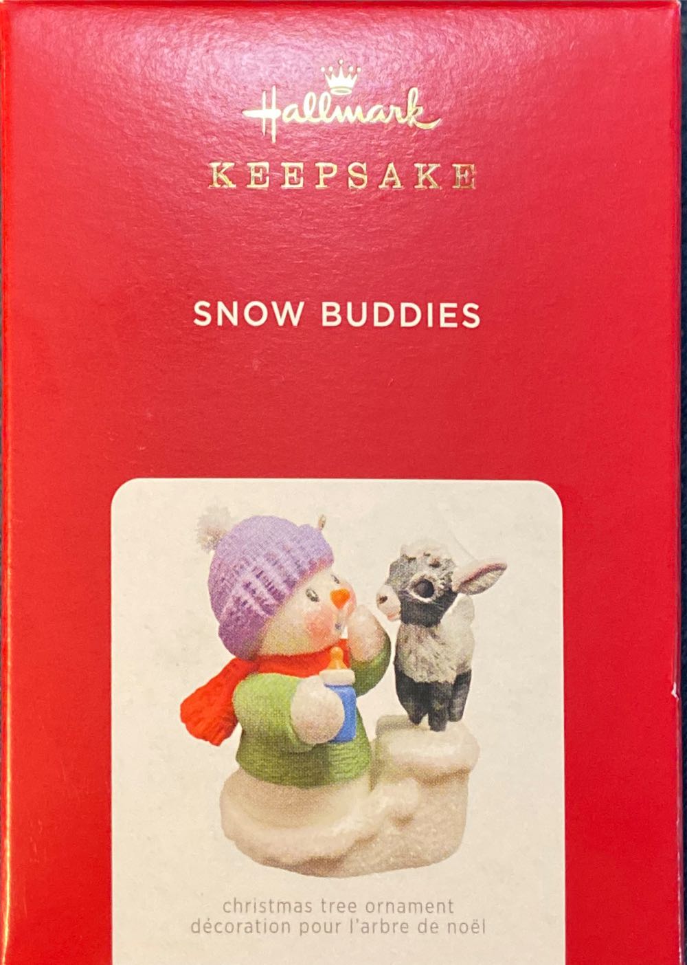 Snow Buddies #24 - Snow Buddies (Snowman) ornament collectible [Barcode 763795663057] - Main Image 2