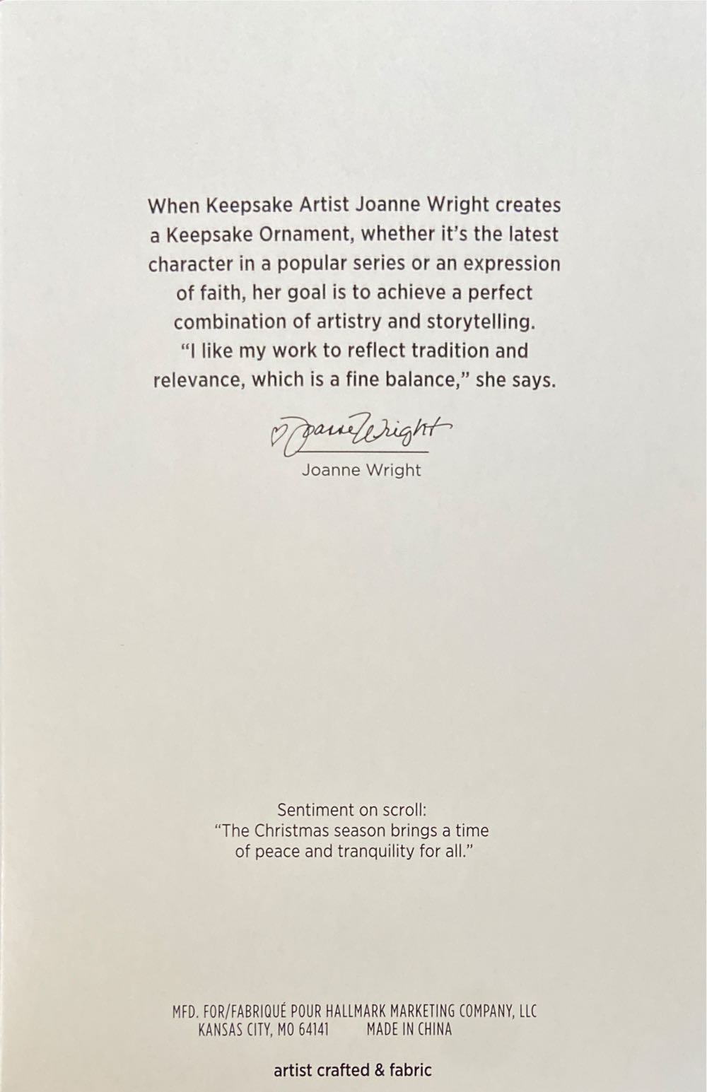 Father Christmas - Father Christmas (18th In Series) ornament collectible [Barcode 763795666195] - Main Image 3