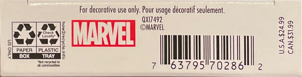 Captain America’s Shield - Limited Edition (Marvel) ornament collectible [Barcode 763795702862] - Main Image 4