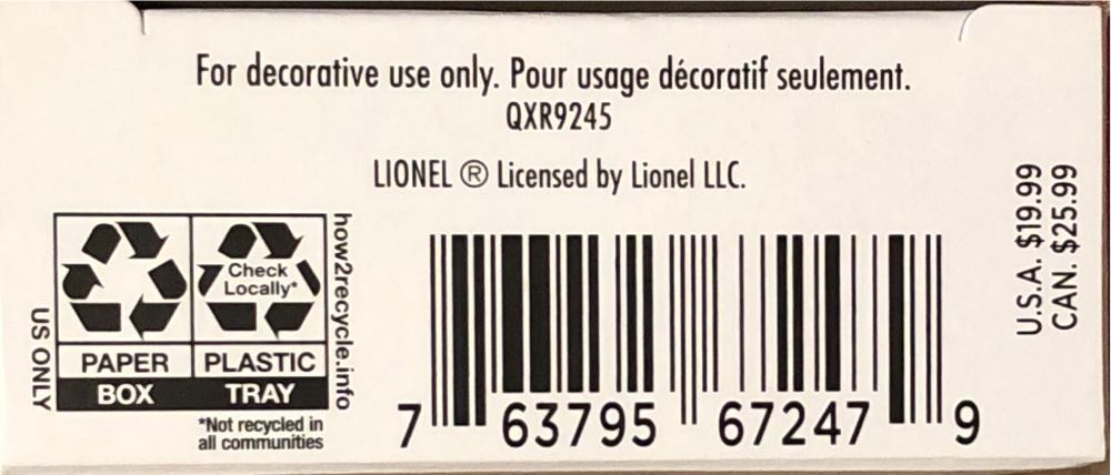 221 NYC Empire State Locomotive - Lionel Trains (Trains) ornament collectible [Barcode 763795672479] - Main Image 4