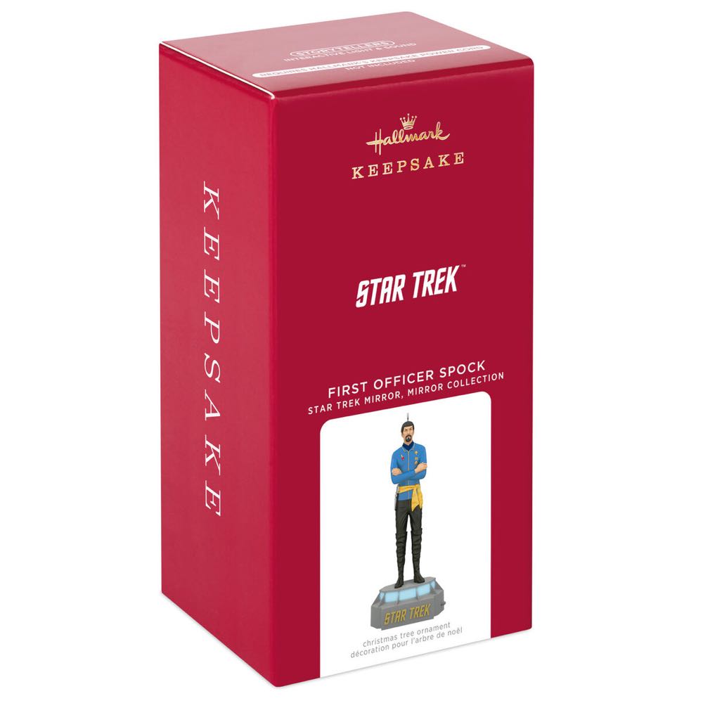 ST:TOS - Storytellers: “FIRST OFFICER SPOCK” - Star Trek: Mirror Universe (MAGIC: Storytellers) ornament collectible [Barcode 763795664160] - Main Image 2