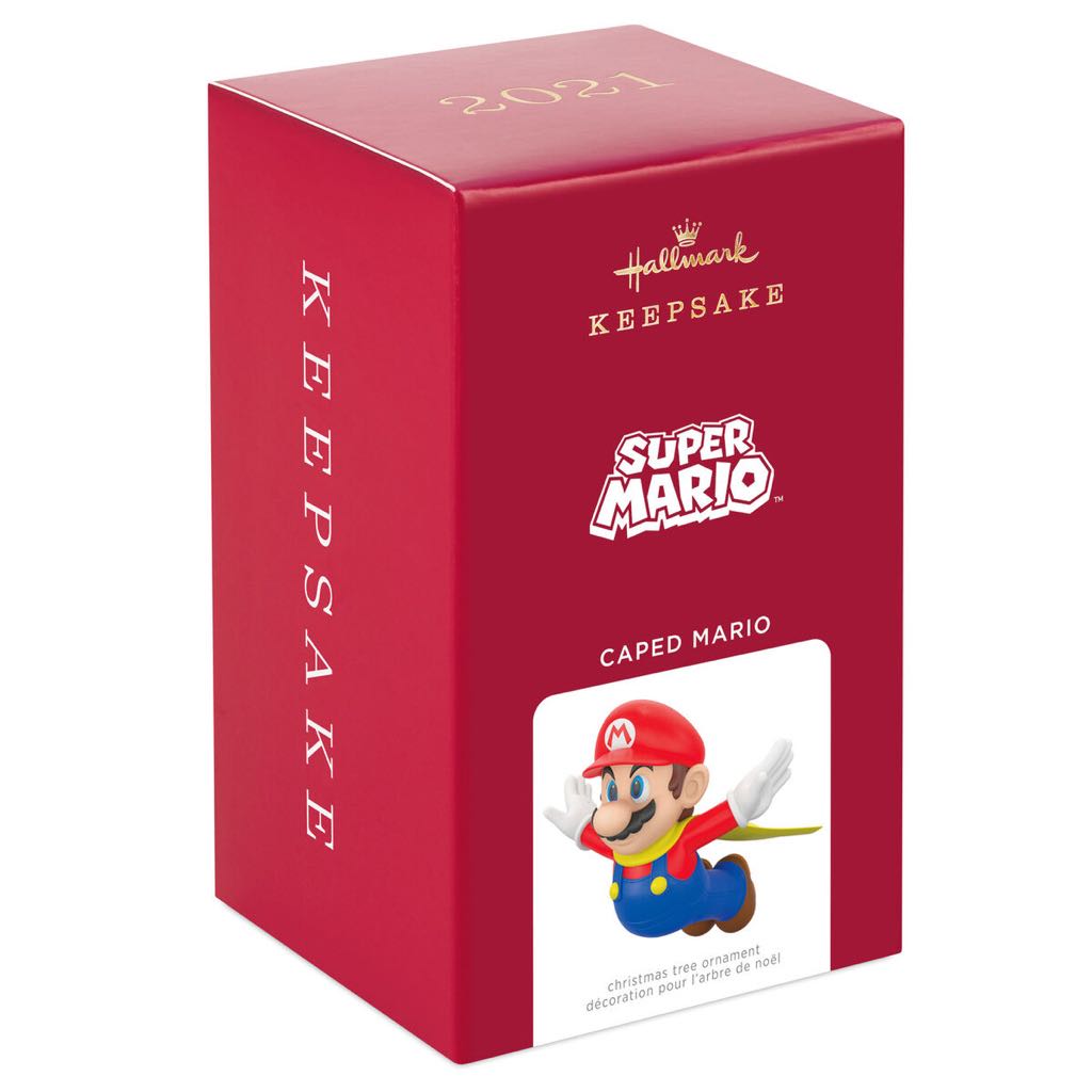 Super Mario Bro’s - Super Mario Cape - Keepsake (Super Mario Bros.) ornament collectible [Barcode 763795706181] - Main Image 2